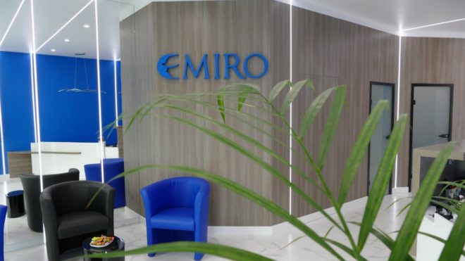 The new location of the EMIRO office